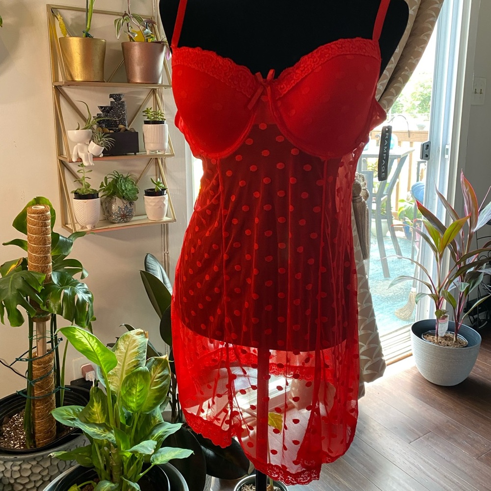 NWT 2 piece lingerie size 2x by RAMPAGE